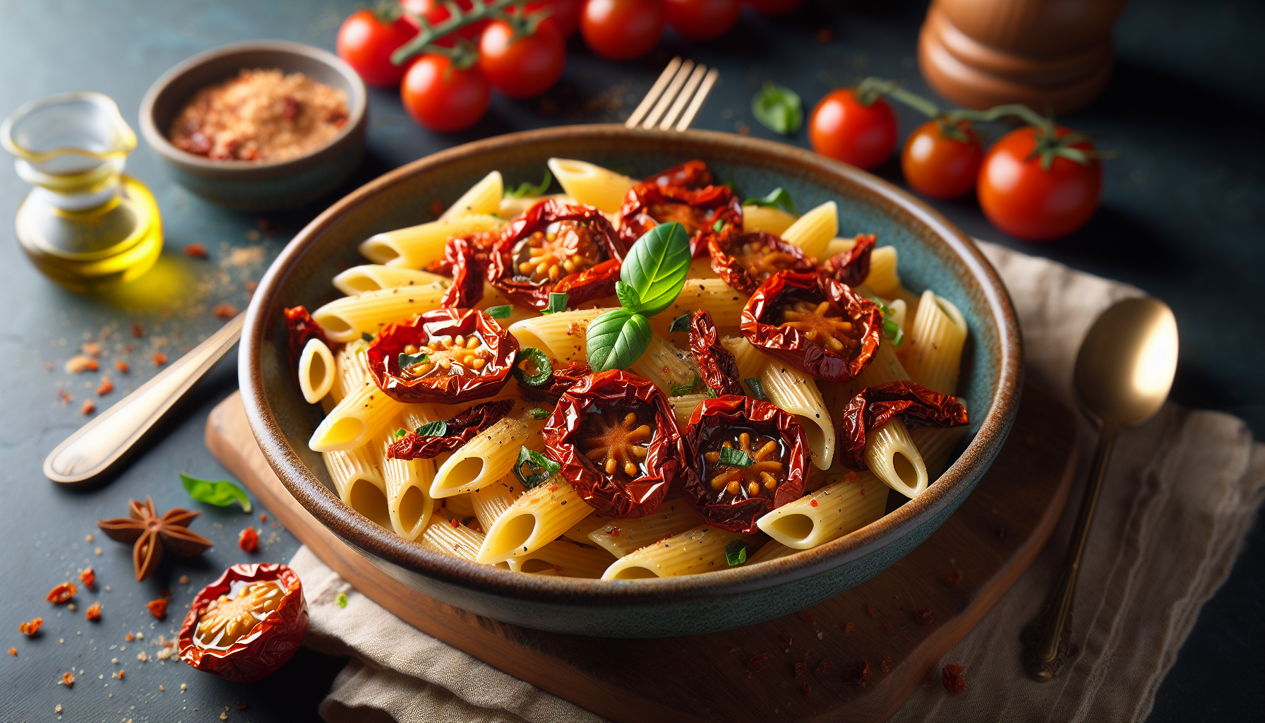 pasta con pomodori secchi